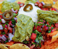 Nachos con carne