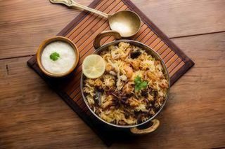 Biryani con cordero