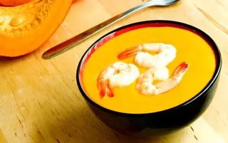 Puré de gambas