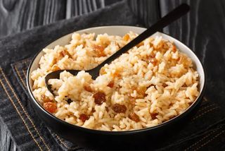 Arroz con champiñones